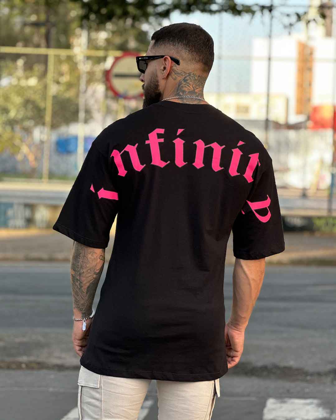 Camiseta Oversized Preta – Brate Infinity – Maccstore – Moda Masculina em  Campinas SP.